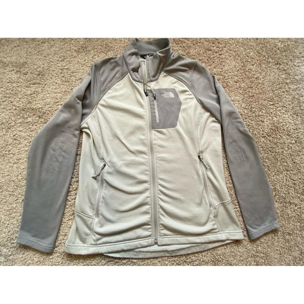 The North Face Jacket Zip Up Lightweight Grey Women Large s38